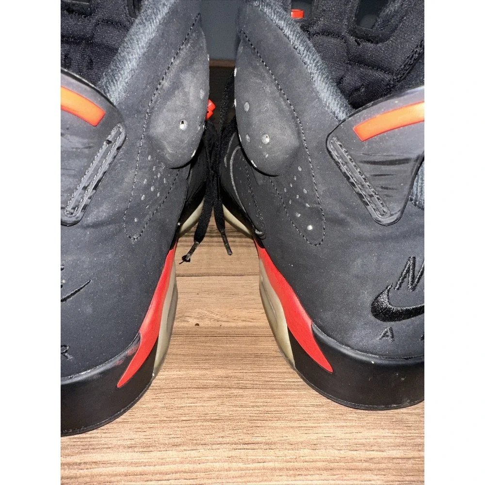 Size‎ 11 - Jordan 6 Retro Men's Black Infrared With Box (384664-060)